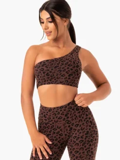 Adapt One Shoulder Sports Bra