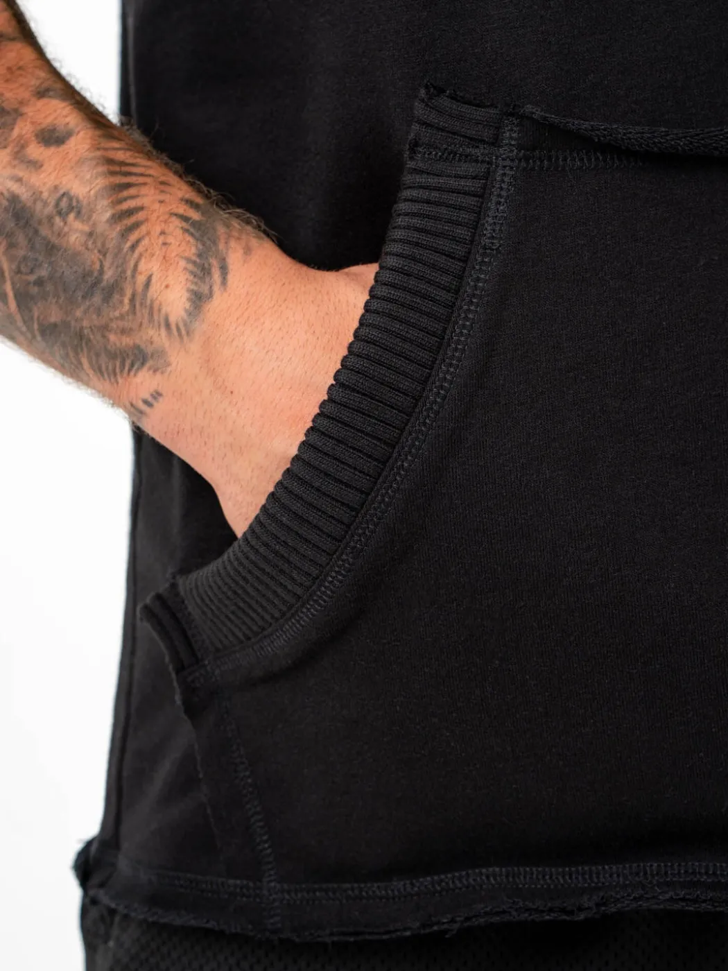 Collegiate Sleeveless Hoodie
