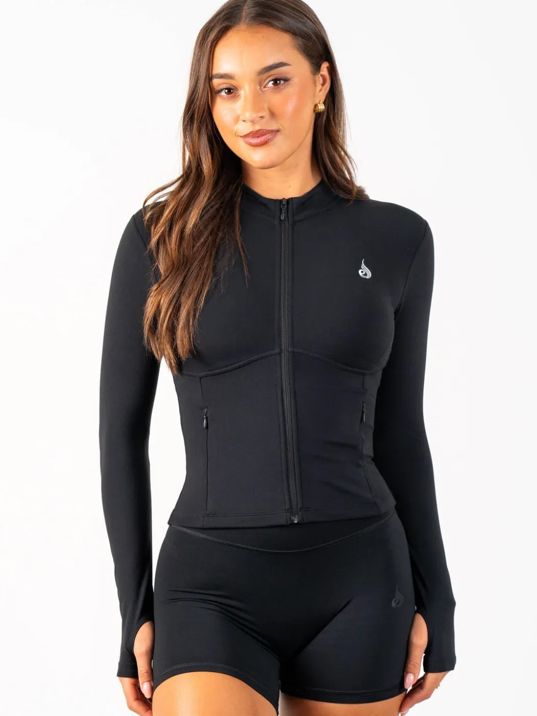 Cropped Zip Jacket