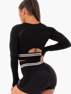 Freestyle Seamless Long Sleeve Crop