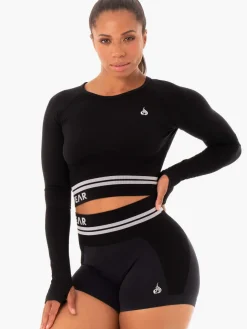 Freestyle Seamless Long Sleeve Crop