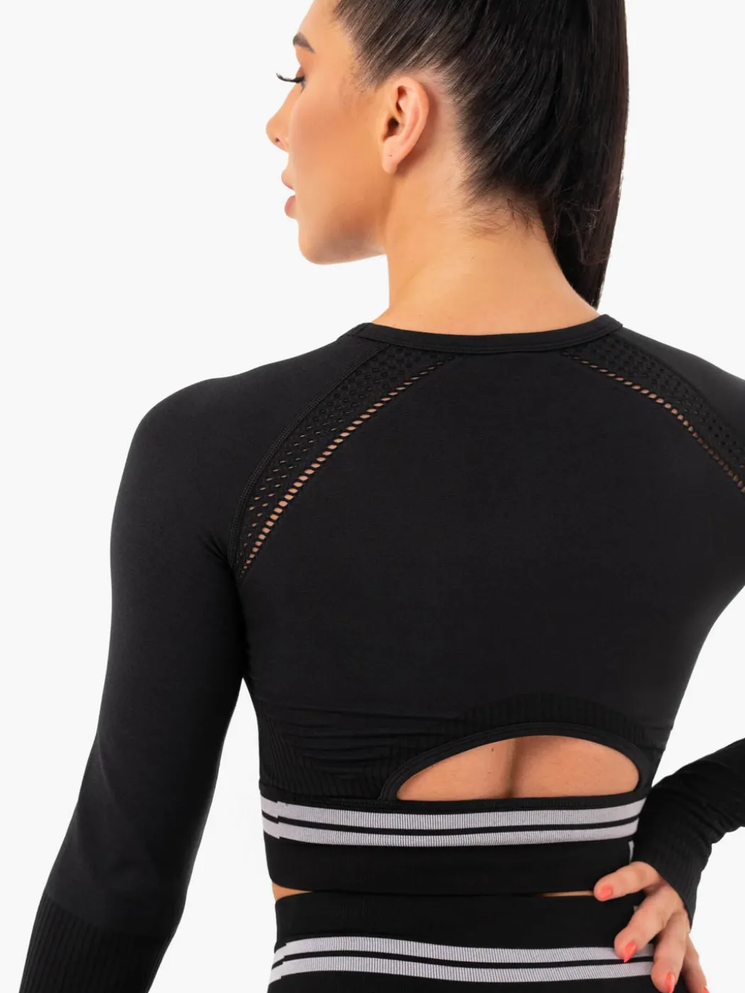 Freestyle Seamless Long Sleeve Crop
