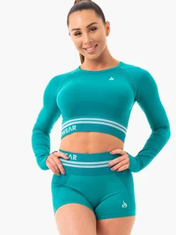 Freestyle Seamless Long Sleeve Crop
