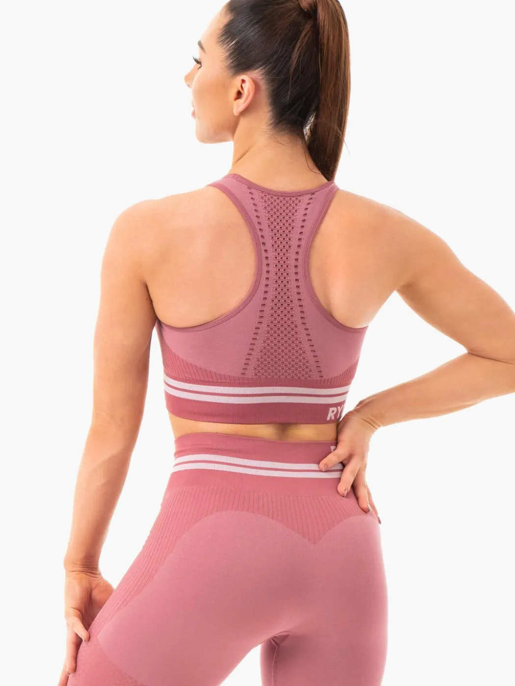 Freestyle Seamless Longline Sports Bra