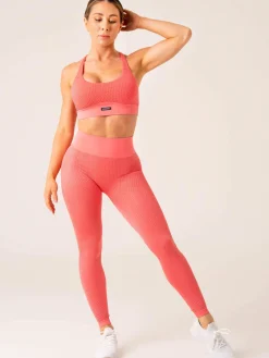 Honeycomb Scrunch Seamless Leggings