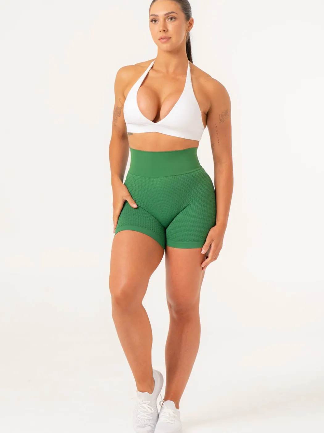 Honeycomb Scrunch Seamless Shorts