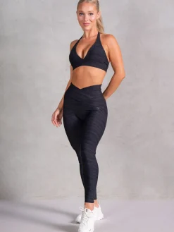 Icon V Neck Sports Bra