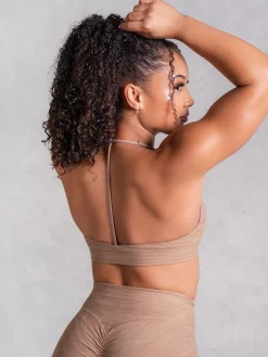 Icon V Neck Sports Bra