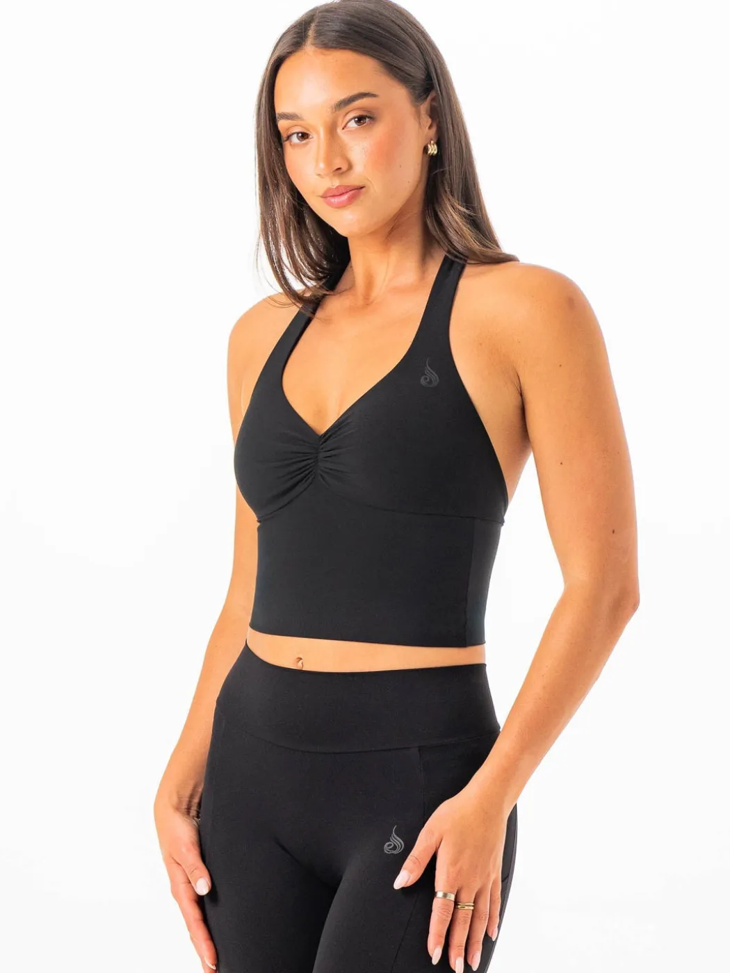 NKD Scrunch Halter Tank