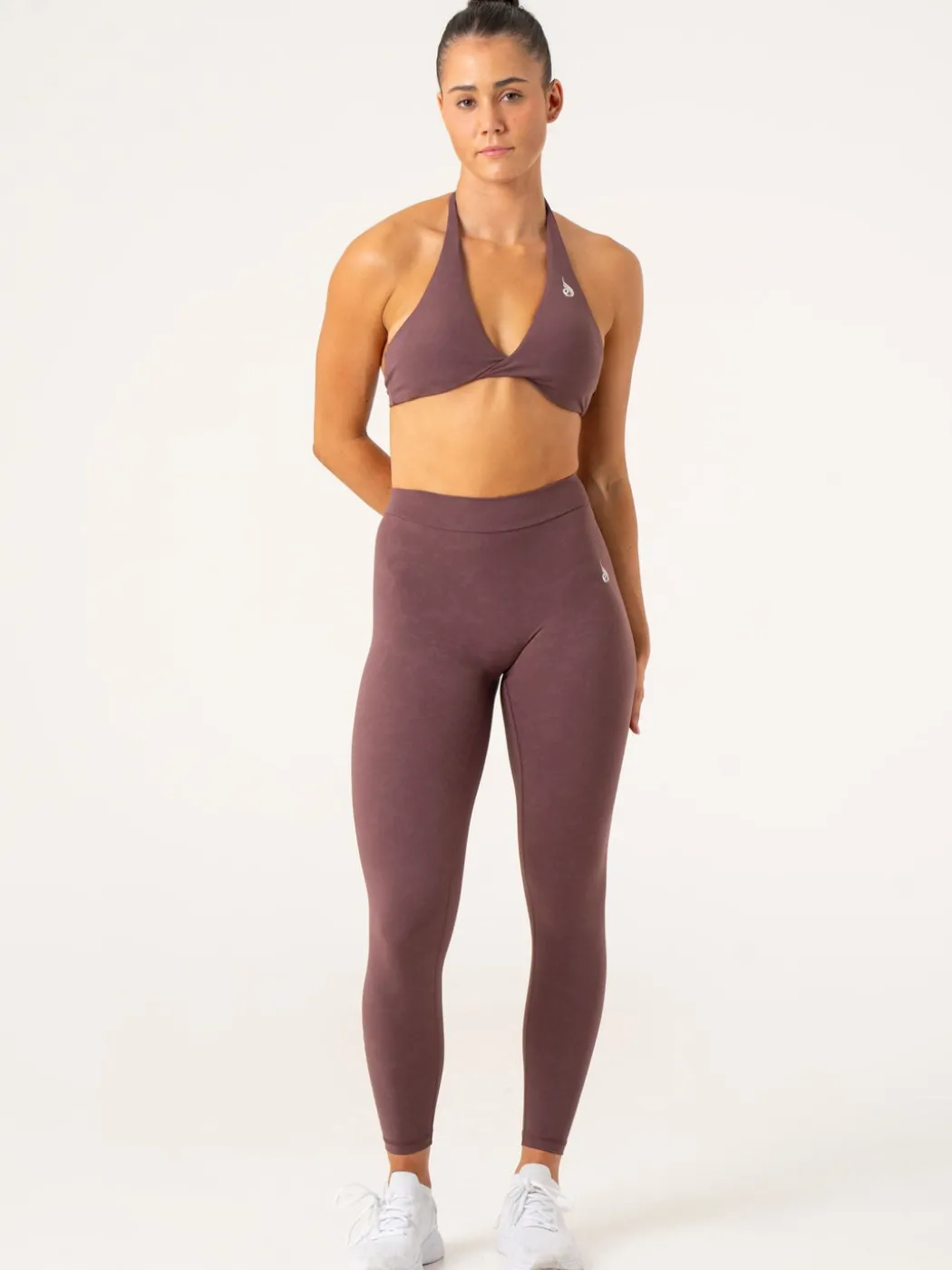 NKD Stonewash Halter Sports Bra