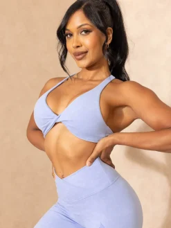 NKD Stonewash Twist Sports Bra