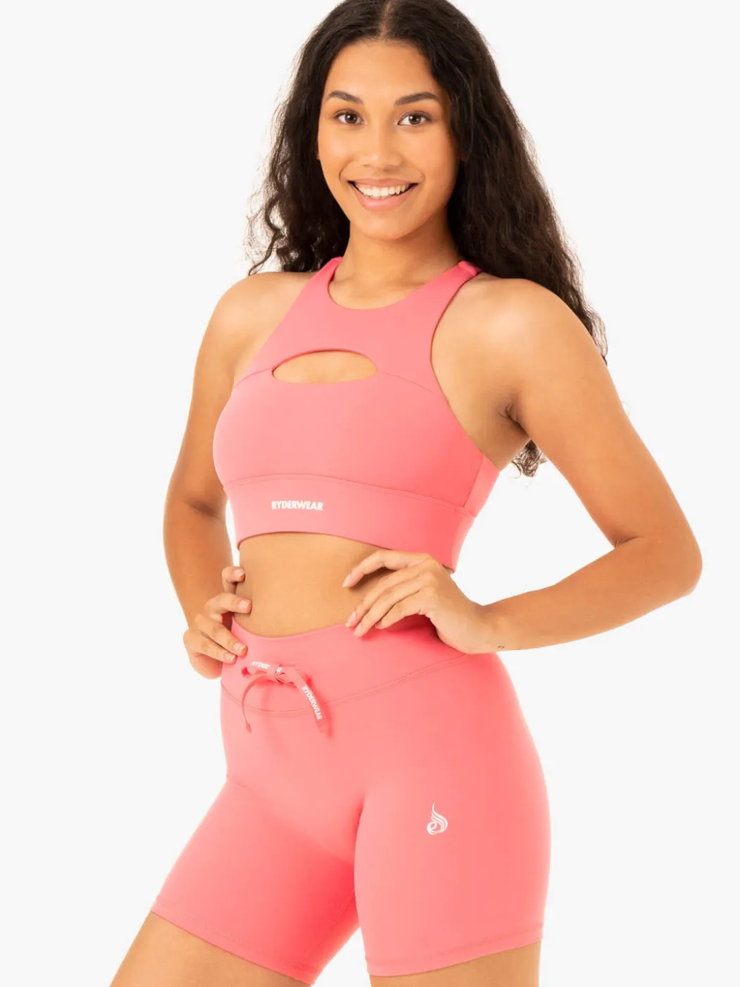 Replay Cut Out Sports Bra