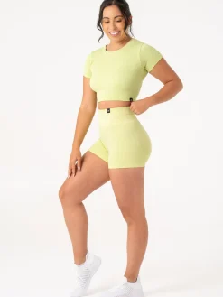 Rib Scrunch Seamless Shorts