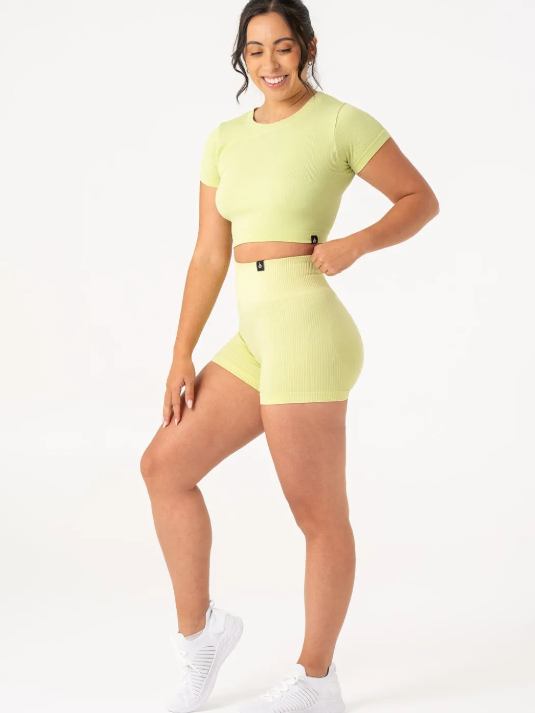 Rib Seamless T-Shirt