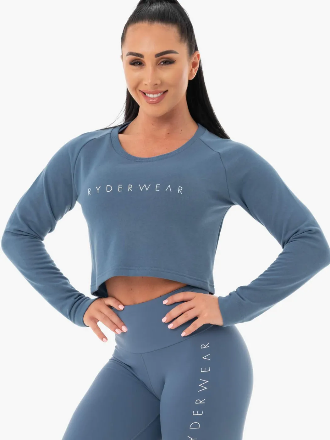 Staples Cropped Sweater