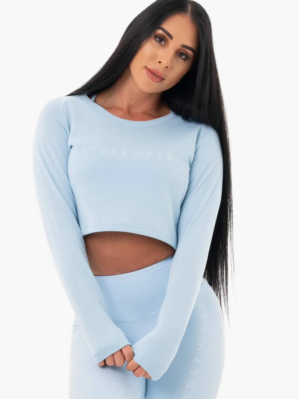 Staples Cropped Sweater