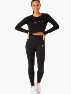 Staples Cropped Sweater