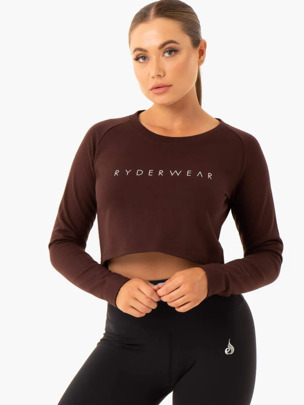 Staples Cropped Sweater