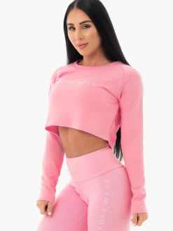 Staples Cropped Sweater