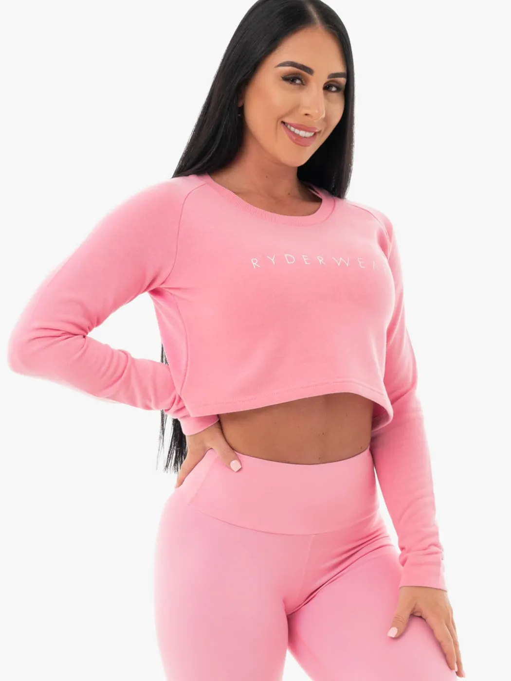 Staples Cropped Sweater