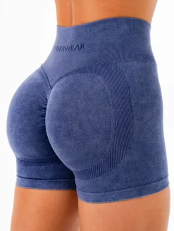 Stonewash Scrunch Seamless Shorts