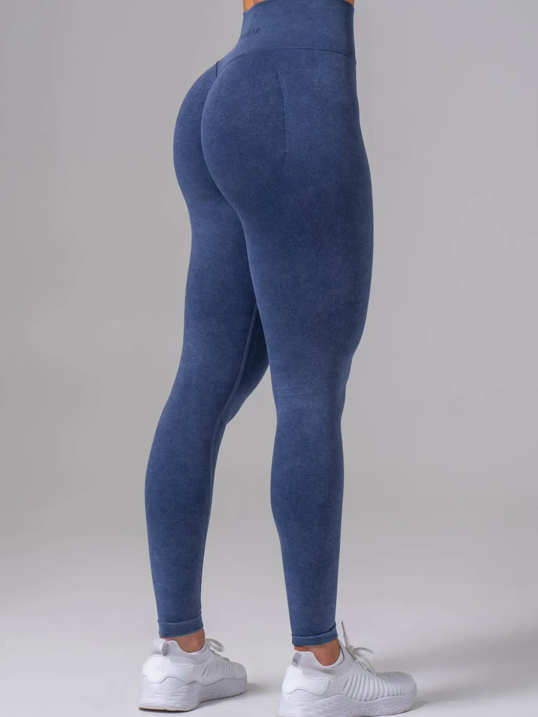 Stonewash Seamless Invisible Scrunch Leggings
