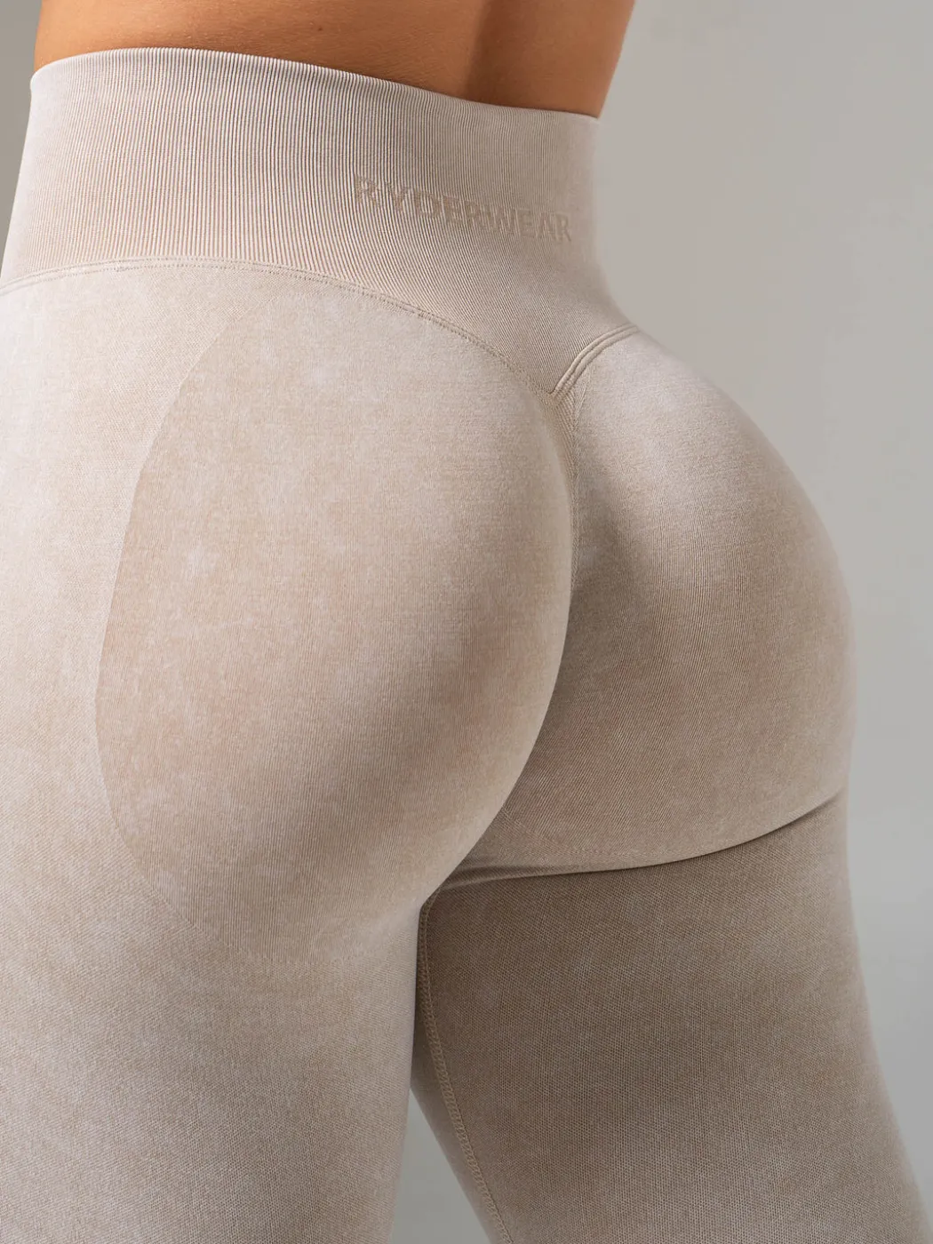 Stonewash Seamless Invisible Scrunch Leggings