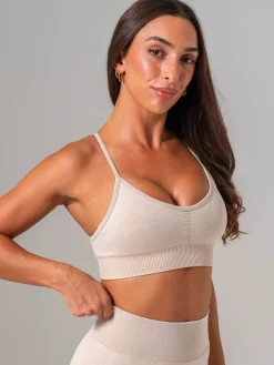 Stonewash Seamless Sports Bra