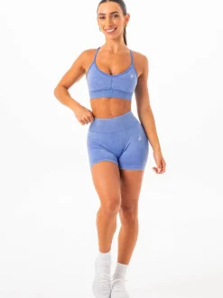Stonewash Seamless Sports Bra