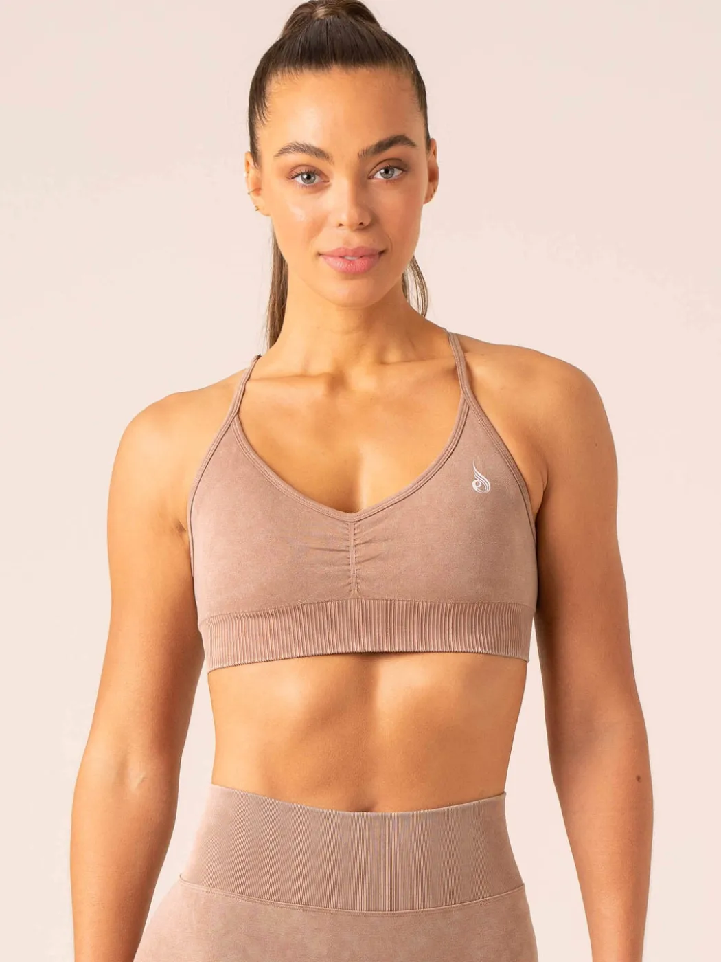 Stonewash Seamless Sports Bra
