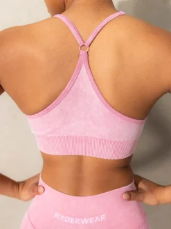 Stonewash Seamless Sports Bra