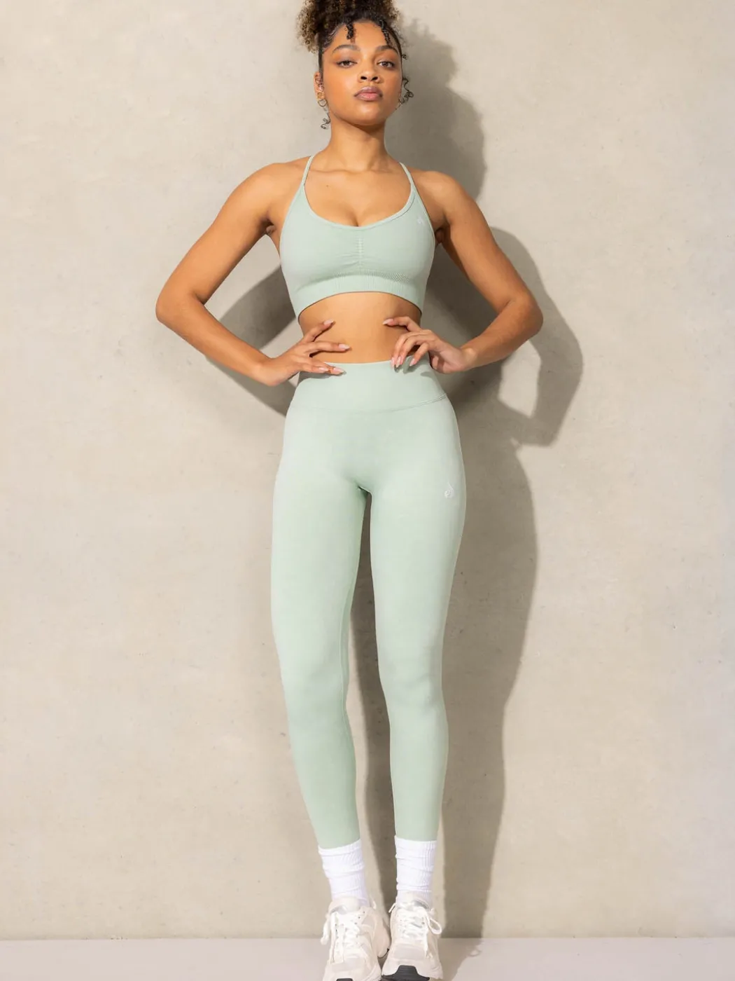 Stonewash Seamless Sports Bra