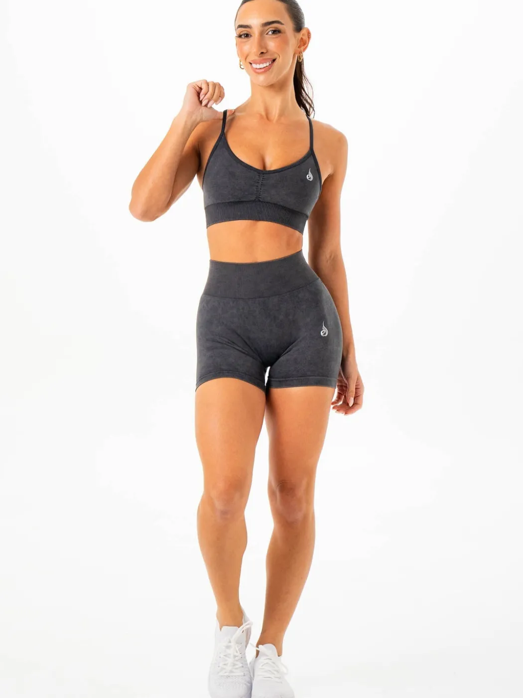 Stonewash Seamless Sports Bra