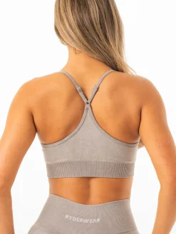 Stonewash Seamless Sports Bra