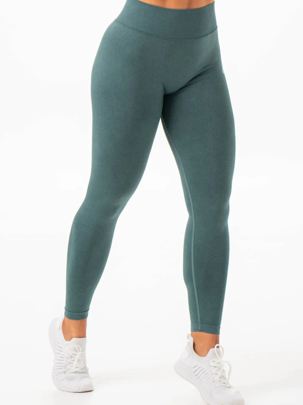 Stonewash Seamless V Back Leggings