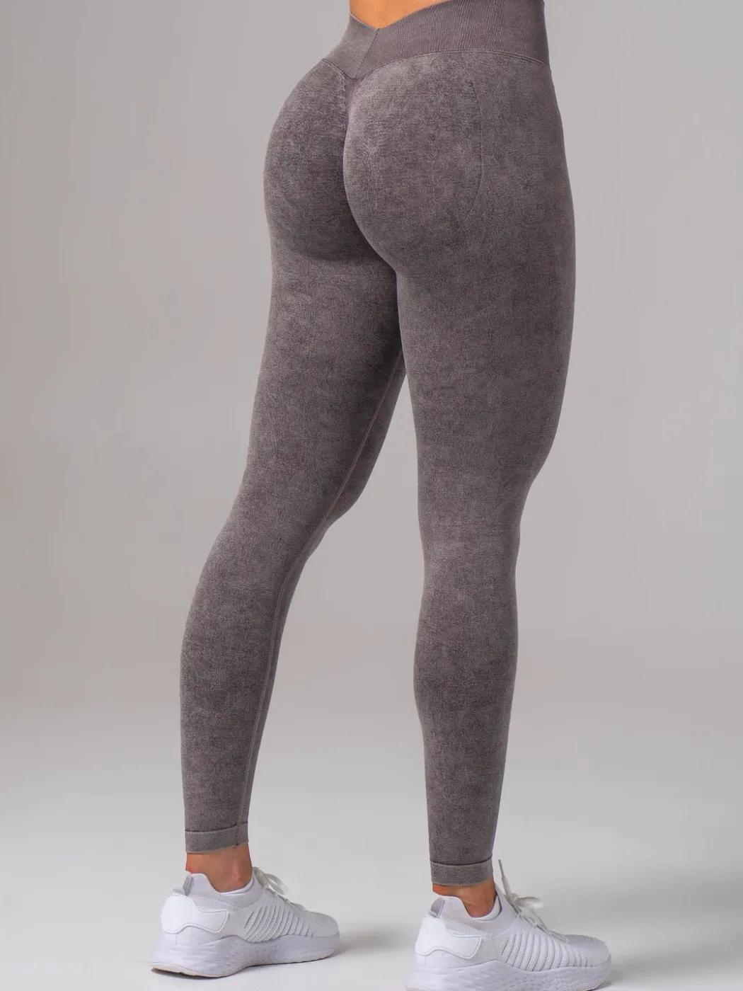 Stonewash Seamless V Back Legging