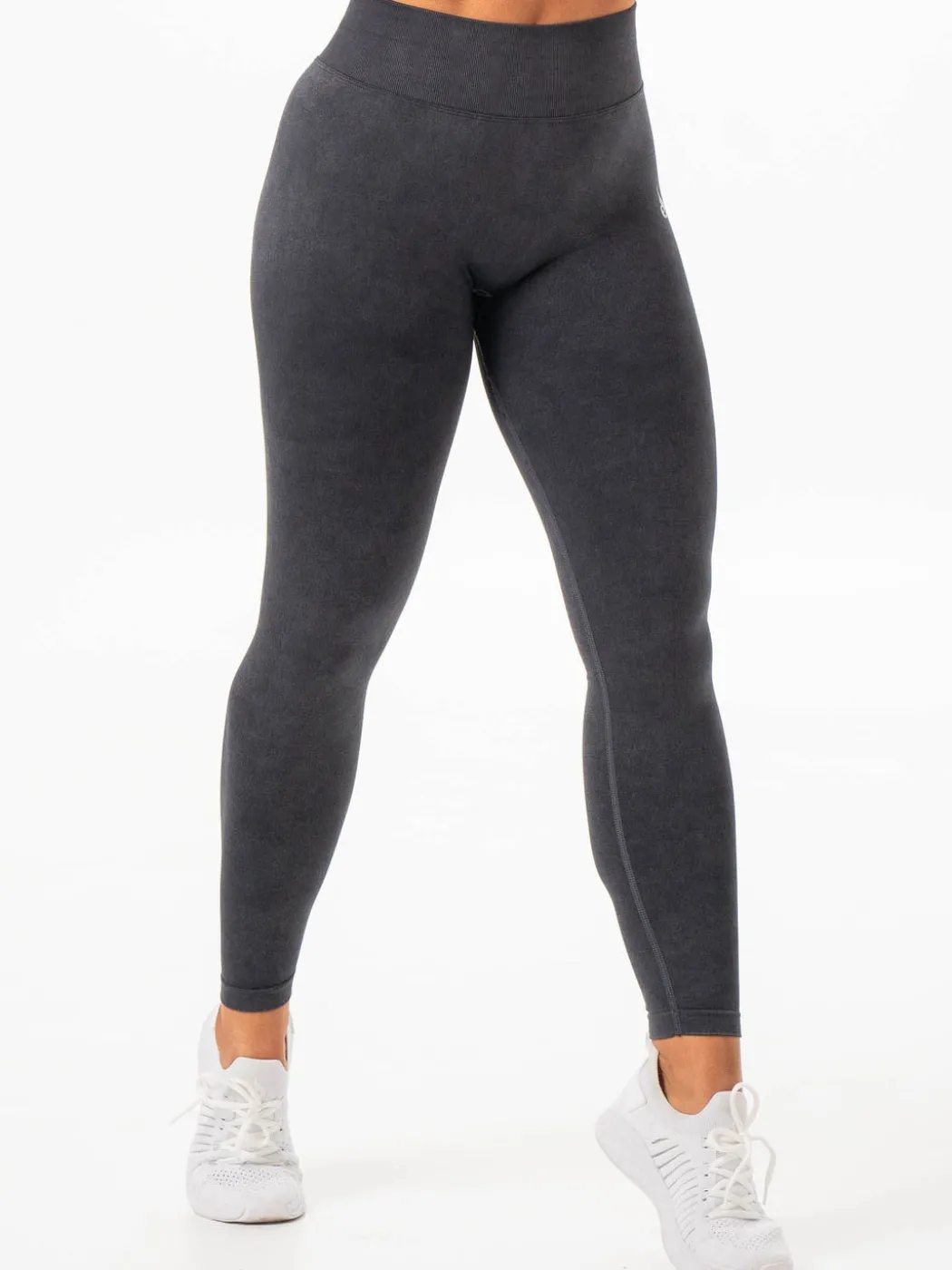 Stonewash Seamless V Back Leggings