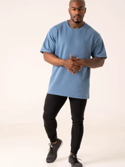 Throwback Oversized Fleece T-Shirt