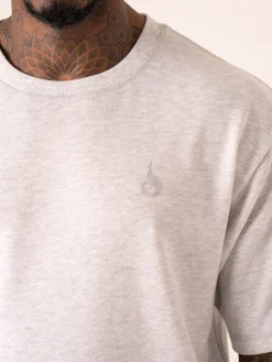 Throwback Oversized Fleece T-Shirt