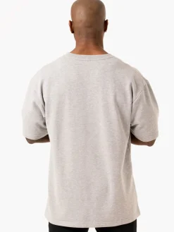 Throwback Oversized Fleece T-Shirt