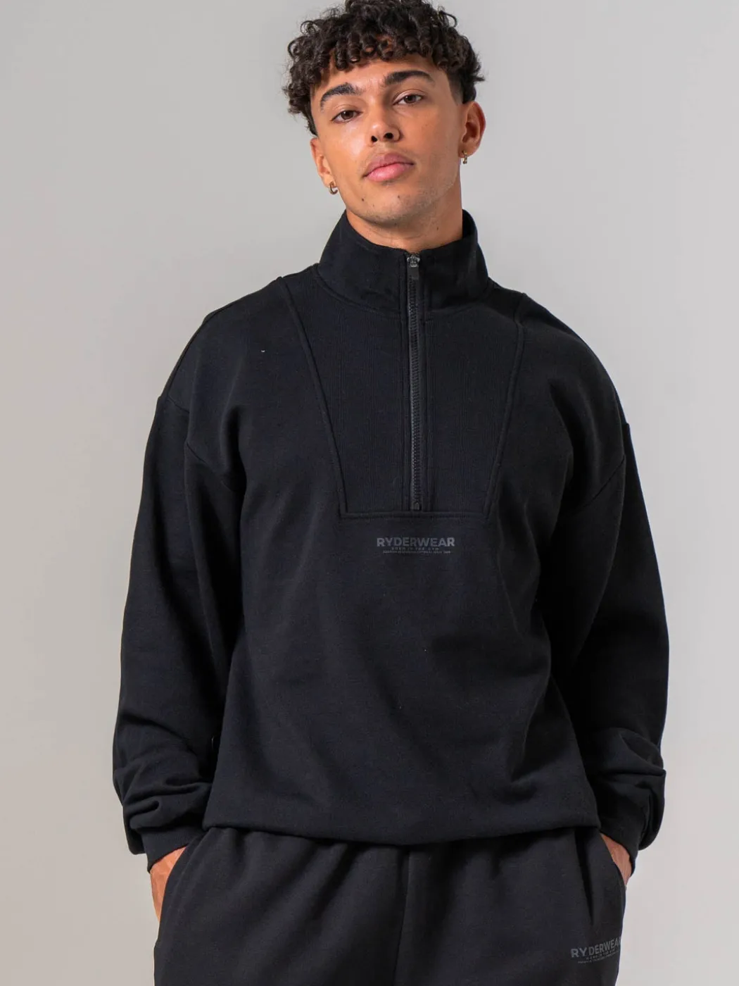 Unisex Fleece Half Zip