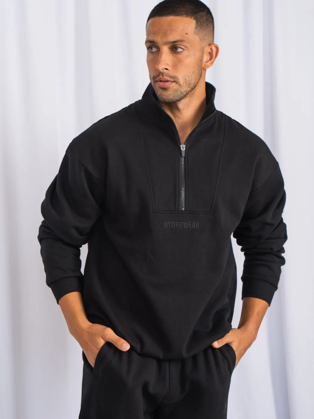 Unisex Half Zip Jumper