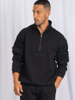 Unisex Half Zip Jumper